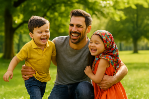 فرزندان شاد؛ نتیجه عدالت در محبت والدین